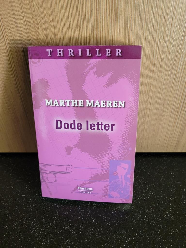 Marthe Maeren - Dode letter, Boeken, Ophalen, Zo goed als nieuw