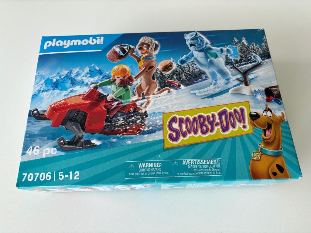 Playmobil Scooby-Doo (70706) avec spectre des neiges, Enlèvement, Comme neuf, Ensemble complet
