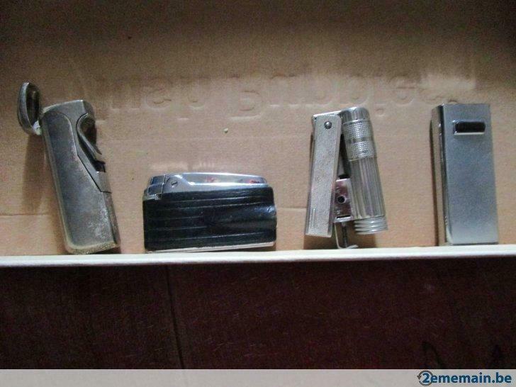 4 briquets de collection, Nieuw, Tabaksdoos of Verpakking