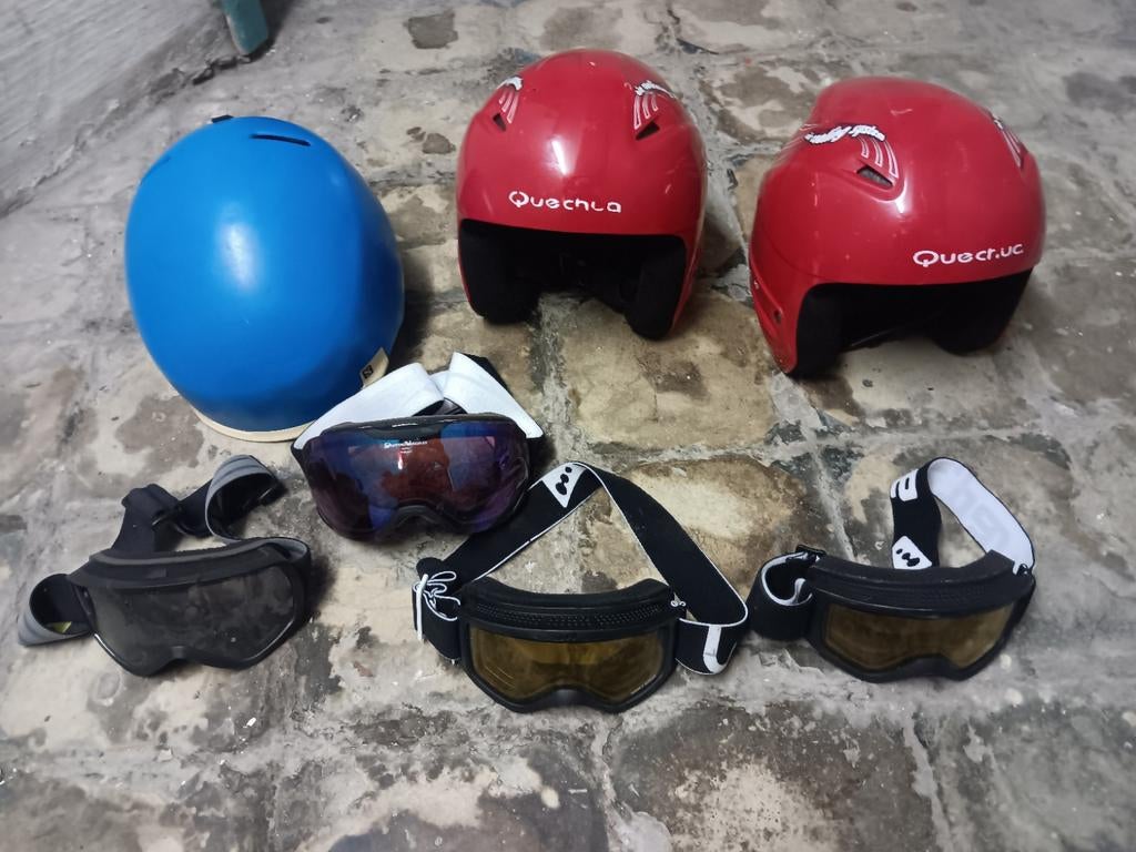 Skihelmen, Sport en Fitness, Ophalen, Zo goed als nieuw
