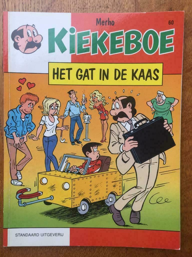 set/5 Kiekeboe, Merho, Boeken, Stripverhalen, Gelezen, Meerdere stripboeken, Ophalen of Verzenden