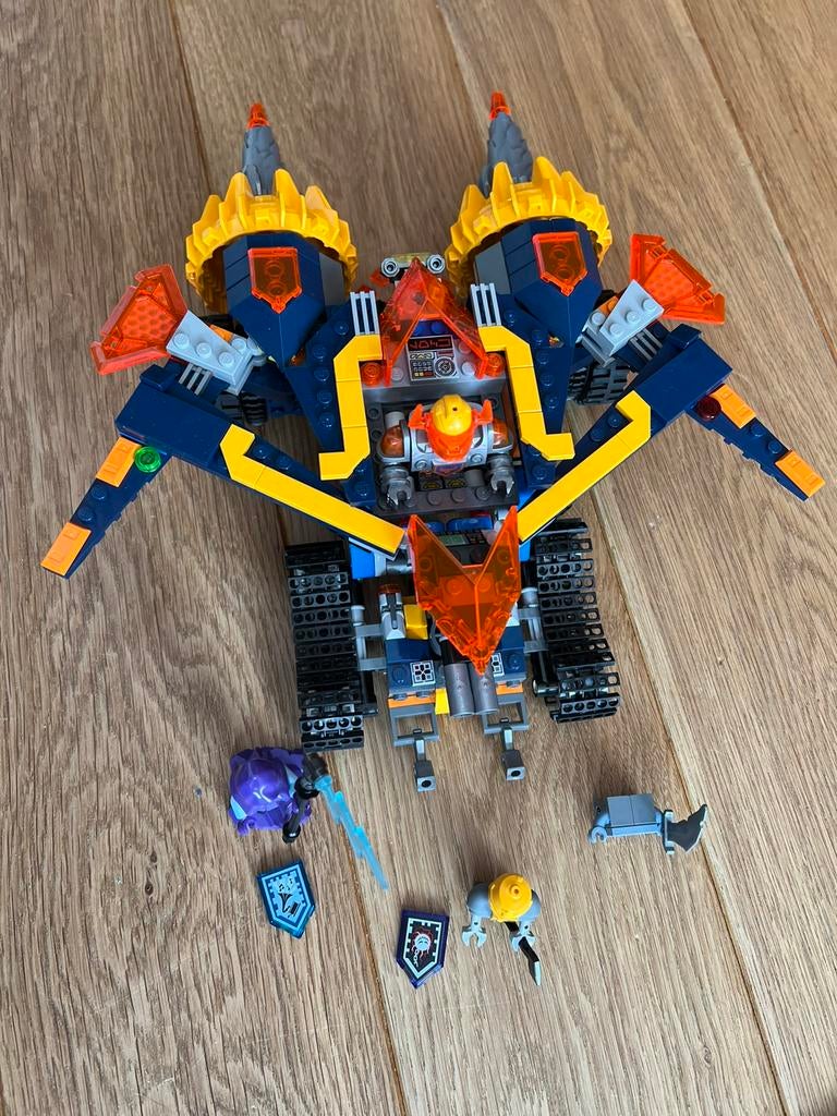 Lego Nexo Knights - la foreuse d’Axl, Comme neuf, Lego