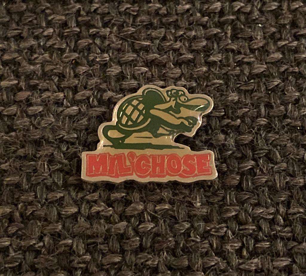 PIN - MIL'CHOSE - SHILDPAD - TORTUE - TURTLE, Collections, Envoi, Utilisé, Autres sujets/thèmes, Insigne ou Pin's