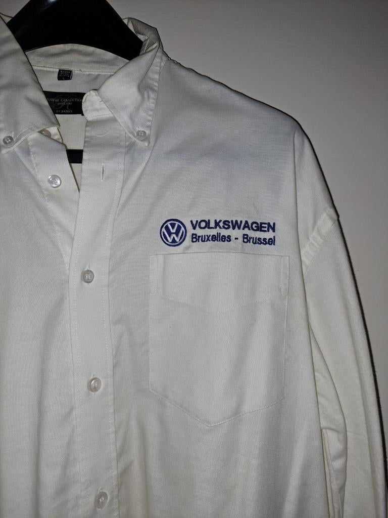 Hemd Volkswagen Brussels, Ophalen of Verzenden, Maat 52/54 (L)