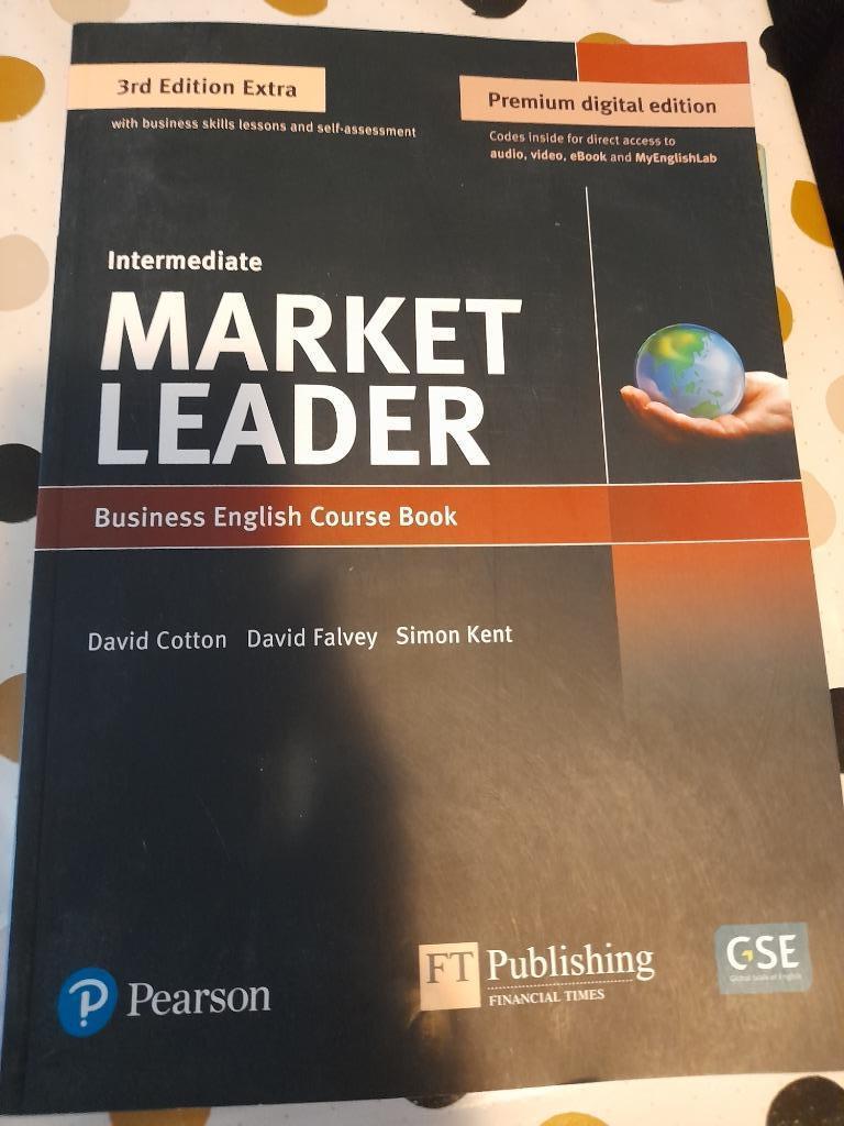 intermediate market leader 9781292361130 MET code, Boeken, Studieboeken en Cursussen, Ophalen of Verzenden, Nieuw, Hogeschool