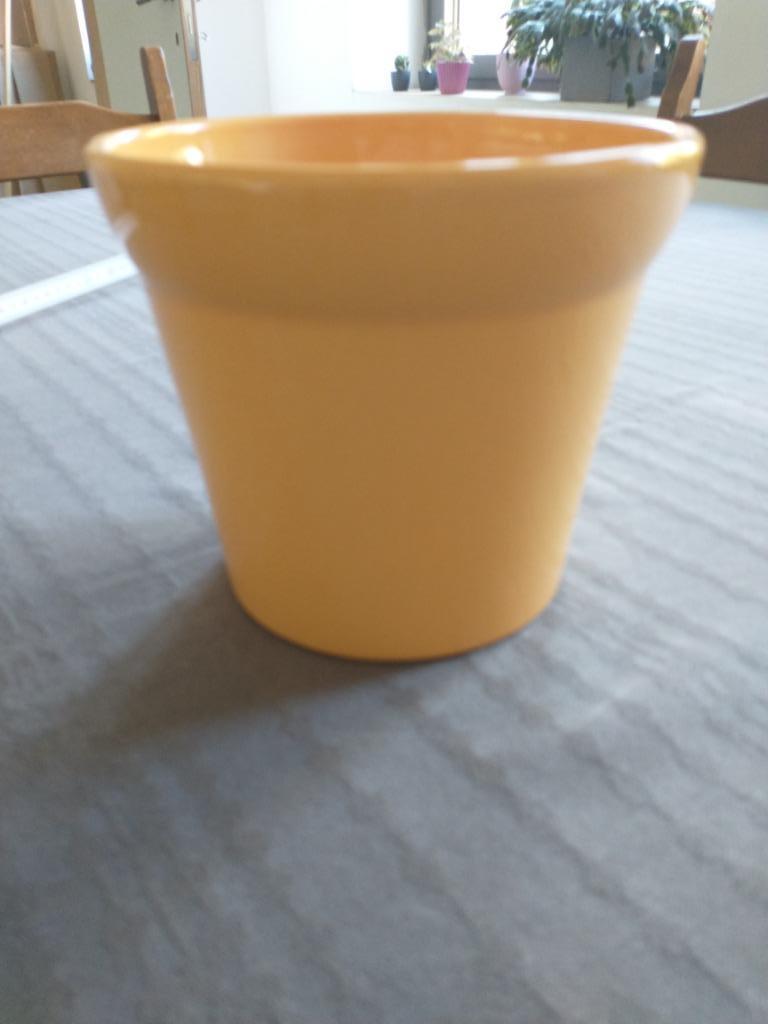 Pot de fleurs d'intérieur (Cache Pot), Jardin & Terrasse, Enlèvement ou Envoi, Moins de 25 cm, Comme neuf, Intérieur