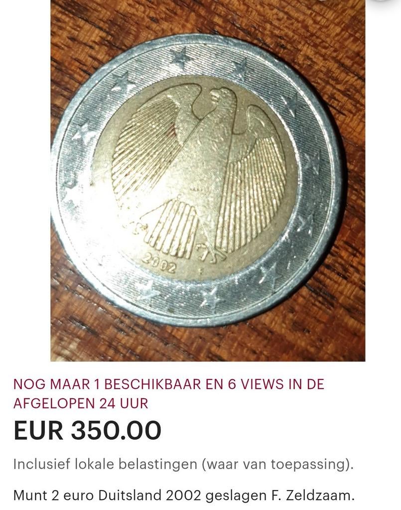 Duitsland 2 euro munt, Postzegels en Munten, Ophalen, Duitsland, 2 euro