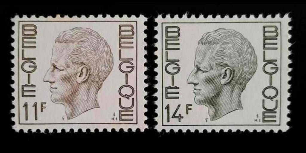 België: OBP 1822/23 ** Elström 1976., Sans timbre, Neuf, Enlèvement ou Envoi, Non oblitéré