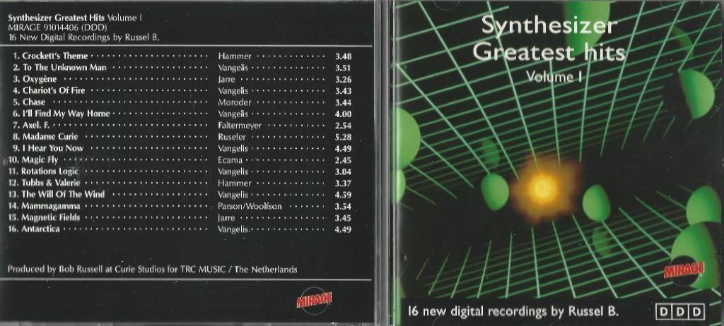 CD * RUSSEL B. - SYNTHESIZER GREATEST HITS - Vol. 1, Ophalen of Verzenden, Zo goed als nieuw