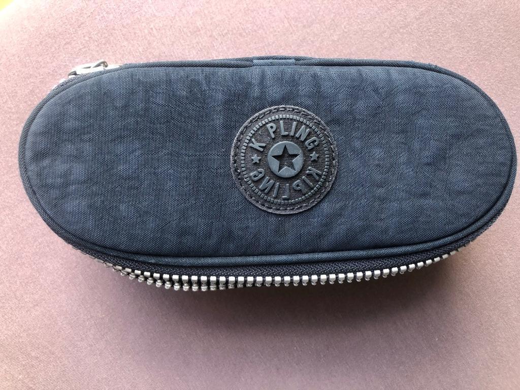 Kipling pennenzak donkerblauw, zeer mooie staat!, Ophalen of Verzenden