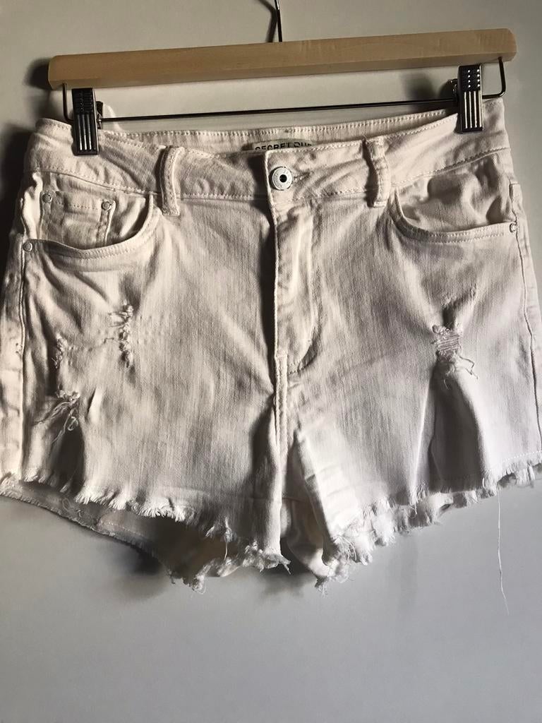 Beige schort, Kleding | Dames, Ophalen of Verzenden, Zo goed als nieuw, Beige