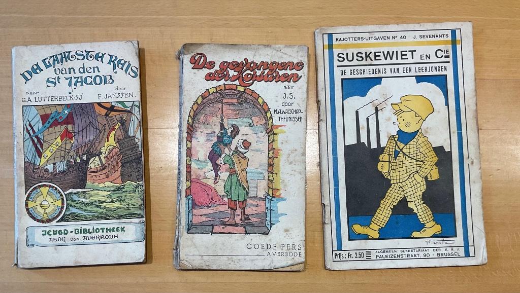 Oude jeugdboeken 1930-1940, Enlèvement ou Envoi