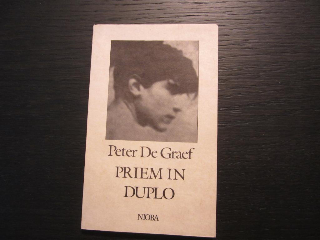Priem in Duplo  -Teksten & Gedichten-   Peter De Graef, Ophalen of Verzenden