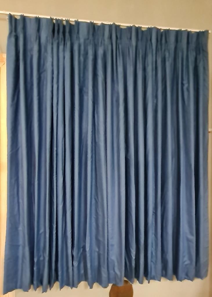 Pre-loved zeer goed isolerend overgordijnen Made in UK, Gebruikt, 150 tot 200 cm, Ophalen of Verzenden, 200 cm of meer