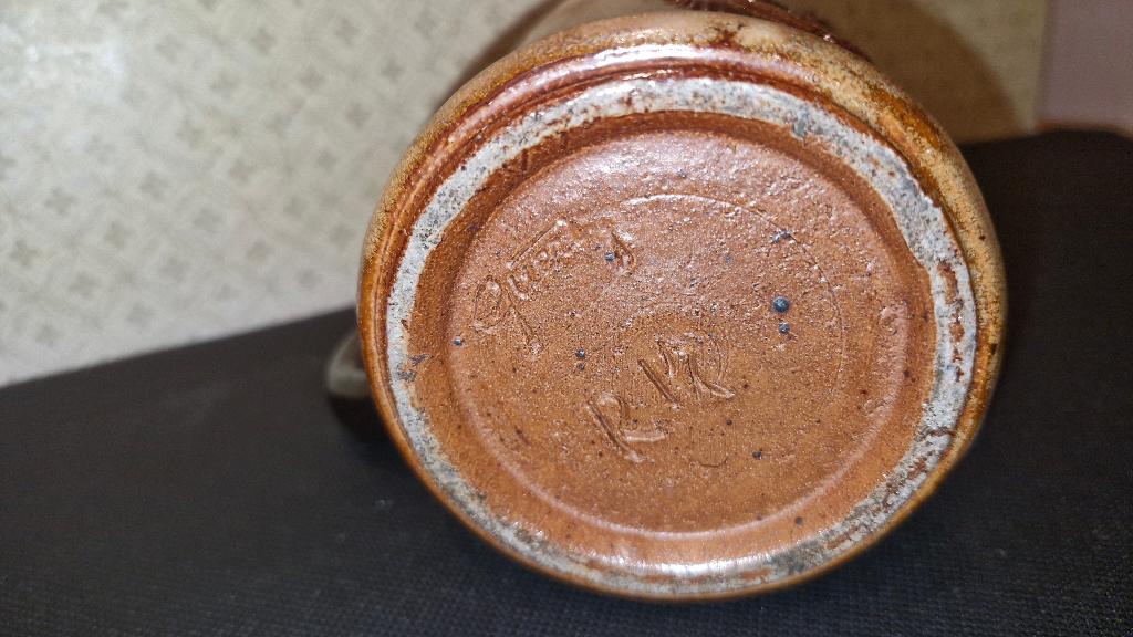 Gendarmerie Nationale - Grande tasse en grès signée Guérin -, Enlèvement ou Envoi, Gendarmerie, Objet d'art