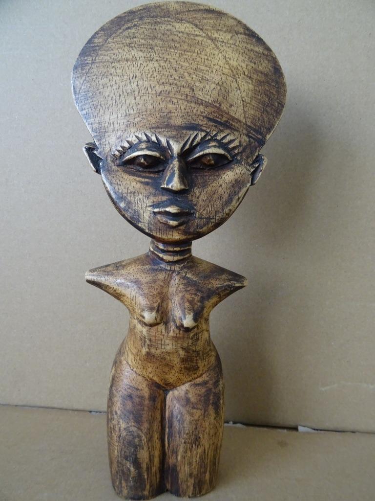 Statue africaine Statue de fertilité africaine Ashanti 27 cm, Enlèvement ou Envoi