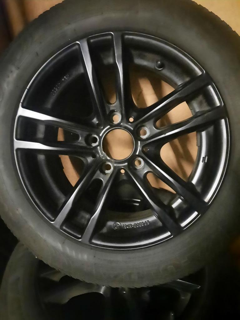 Jantes aluminium pour BMW serie 3  ou série 1, Pneus hiver, 16 pouces, Véhicule de tourisme, 205 mm