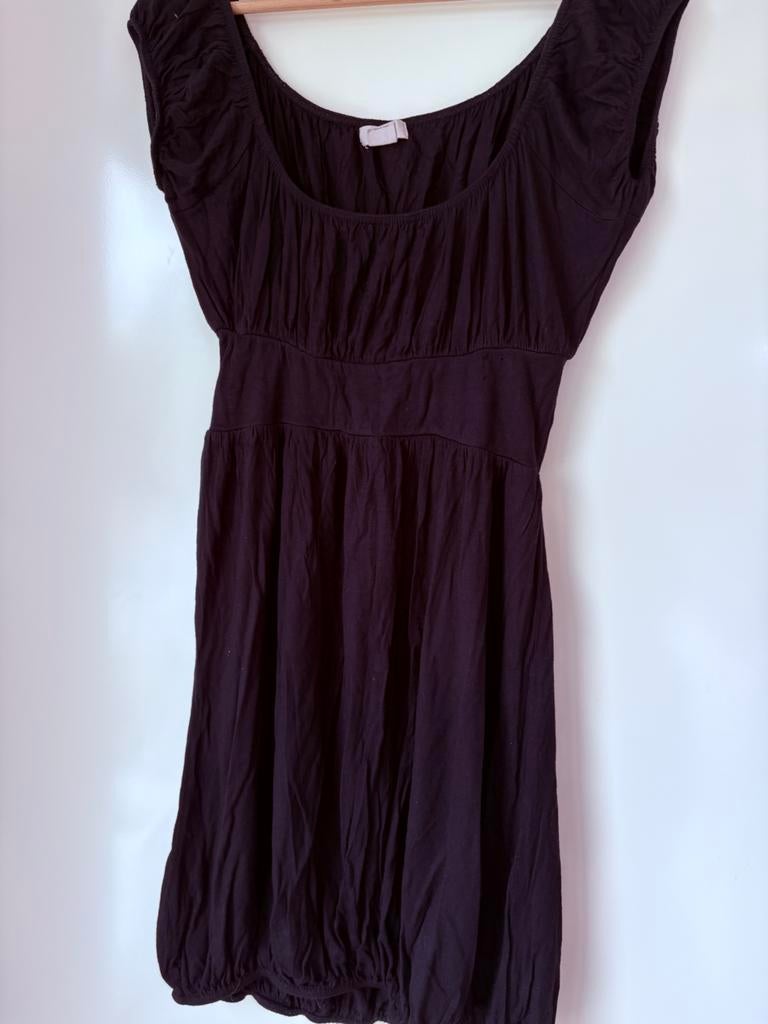 Zwart kleedje (S), Enlèvement ou Envoi, Porté, Taille 36 (S), Noir