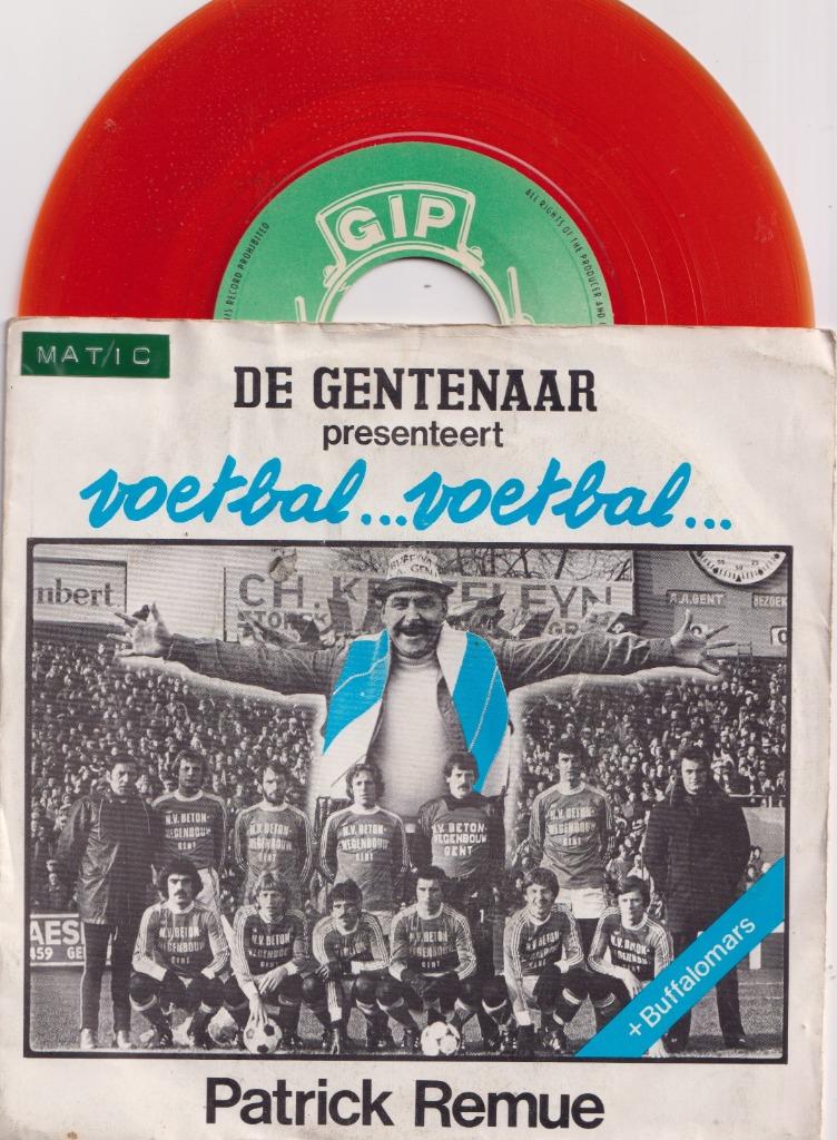Patrick Remue – Voetbal…voetbal / Buffalomars - Single, Enlèvement, Utilisé, En néerlandais