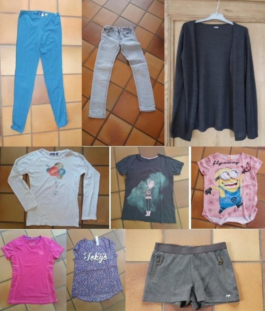 Lot de vêtements pour filles (taille 11 ans), Enlèvement ou Envoi, Utilisé, Taille 158