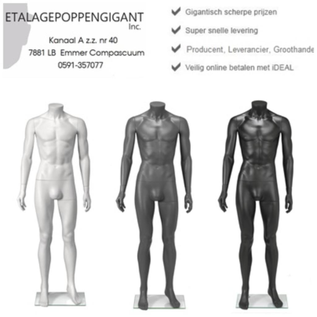 Mannequins Mannelijk Vrouwelijk Modellen div. kleuren EPG, Sport en Fitness, Ophalen of Verzenden, Nieuw