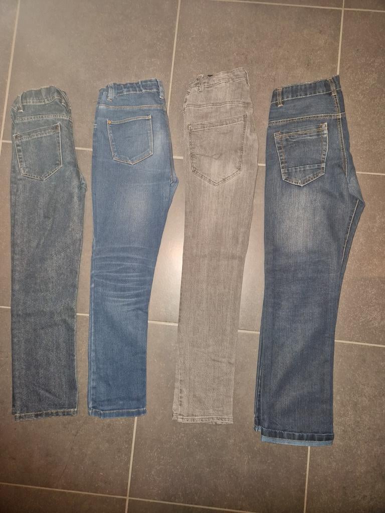 verstelbare jeansbroeken - maat 152, Kinderen en Baby's, Kinderkleding | Maat 152, Ophalen, Zo goed als nieuw, Jongen of Meisje