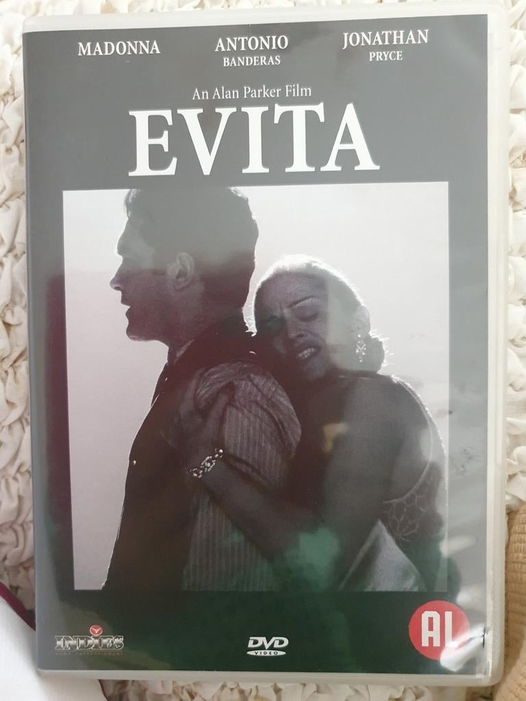 Evita DVD Musical film Evita met Madonna, Enlèvement, Comme neuf