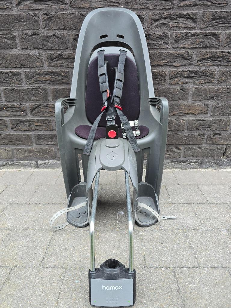 Hamax zenith kinderstoel, Fietsen en Brommers, Ophalen, Gebruikt, Achterzitje, Voetsteuntjes