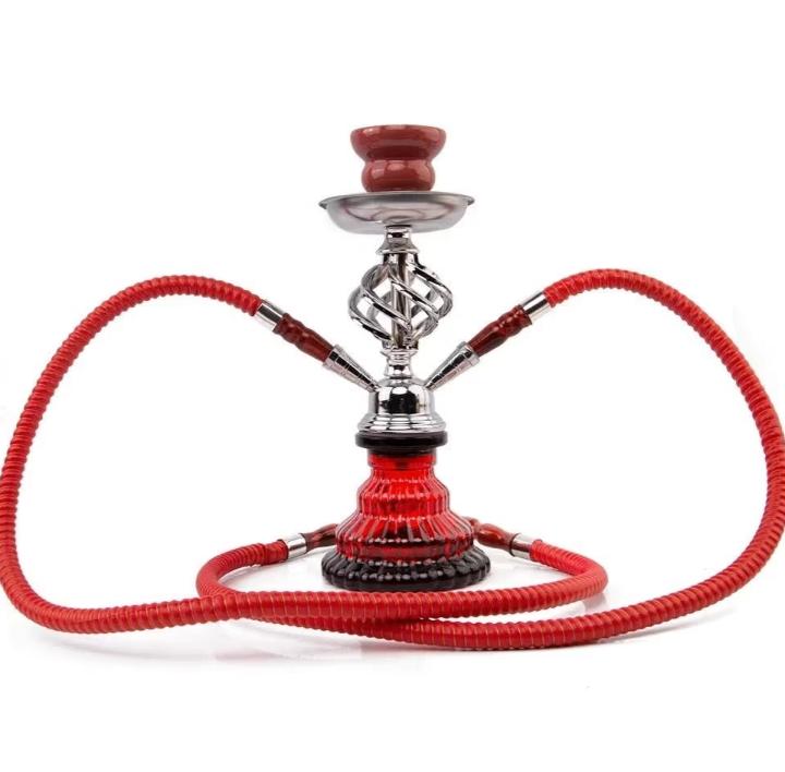 Luxe glazen Shisha / Waterpijp arabische stijl (29cm), Verzamelen, Rookartikelen, Aanstekers en Luciferdoosjes, Ophalen of Verzenden