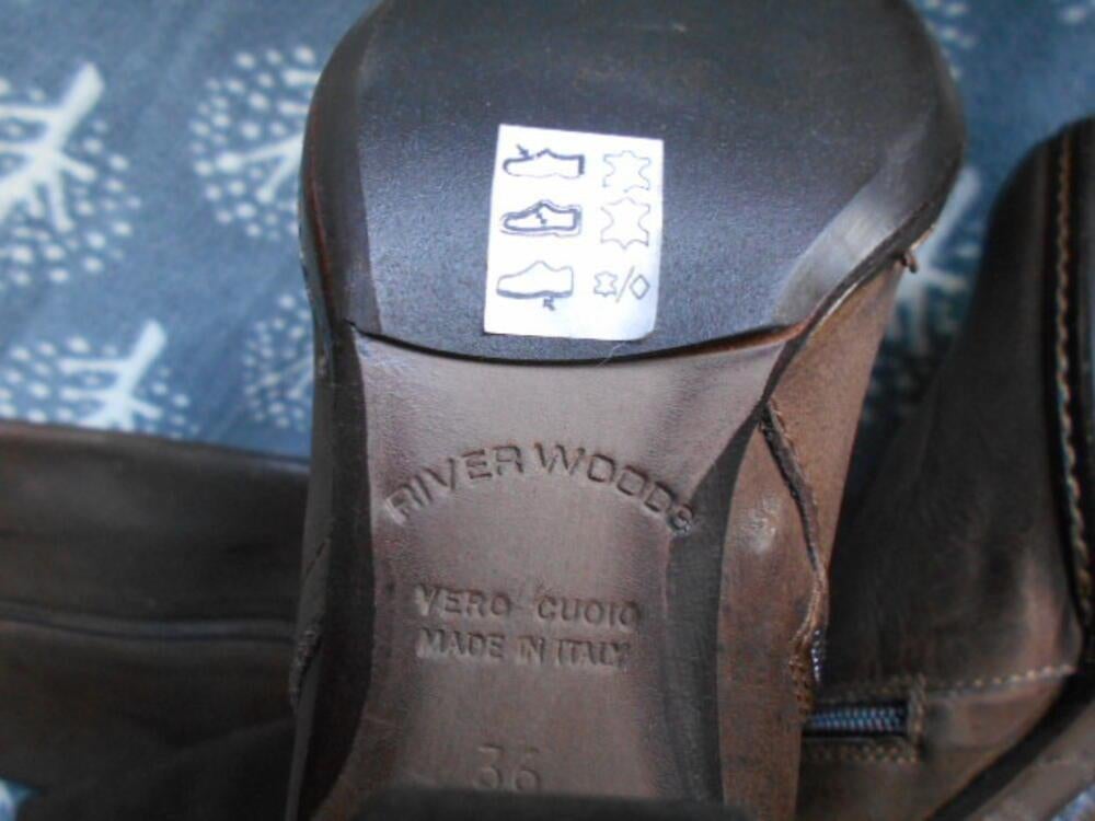 river woods lederen laarzen gloednieuw 25 € m 36, Kleding | Dames, Hoge laarzen, Bruin, River Woods, Nieuw