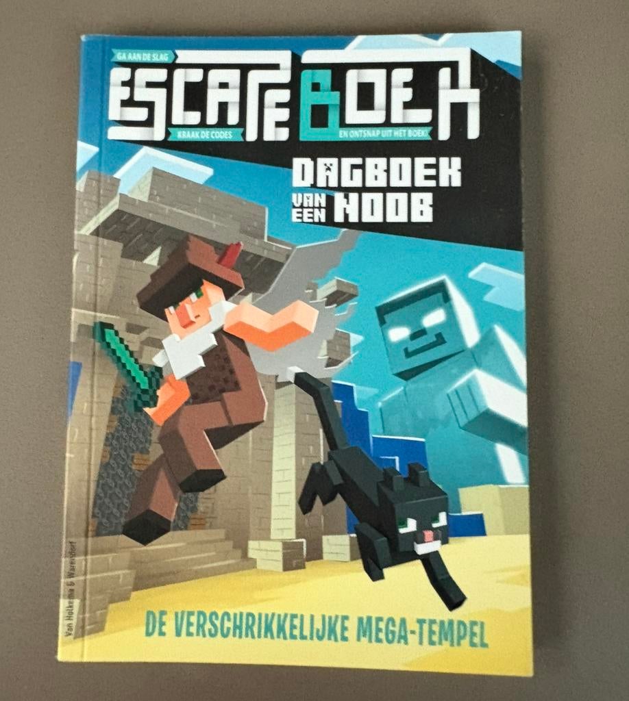 Minecraft escape boek nieuw 5 euro, Ophalen, Nieuw