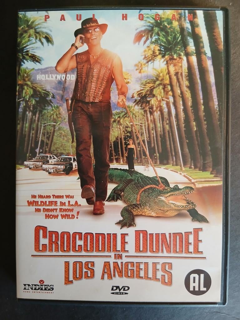 Crocodile Dundee in L.A. (2001) Paul Hogan, Cd's en Dvd's, Alle leeftijden, Ophalen of Verzenden, Zo goed als nieuw, Romantische komedie