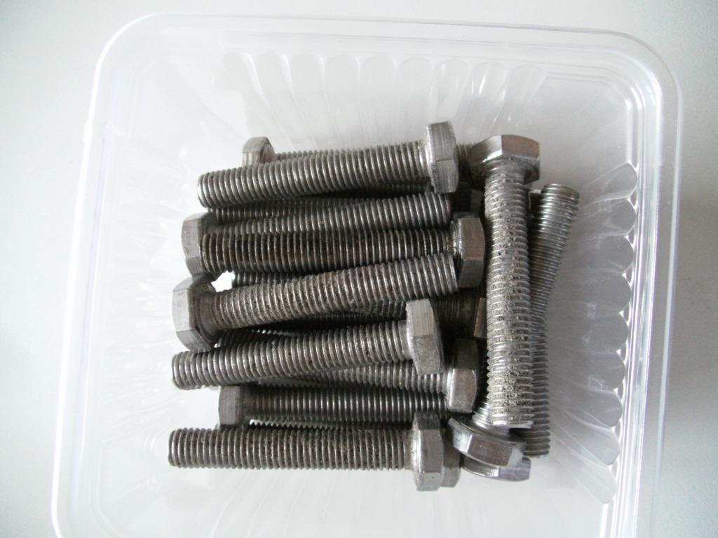 Bouten M10 x 60, 250 mm of meer, Nieuw, Ophalen of Verzenden, Inox