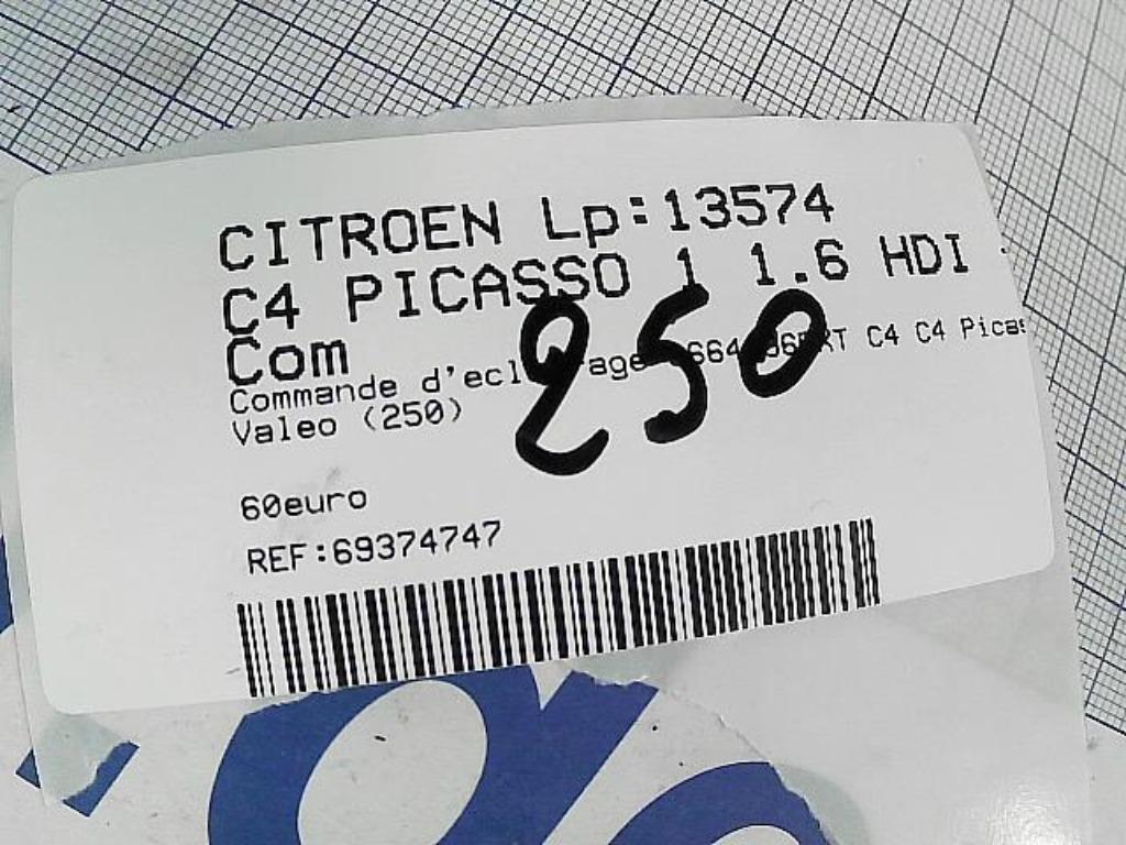 Commodo Citroën C4 Picasso 96644965XT (250), Ophalen of Verzenden, Gebruikt, Citroën