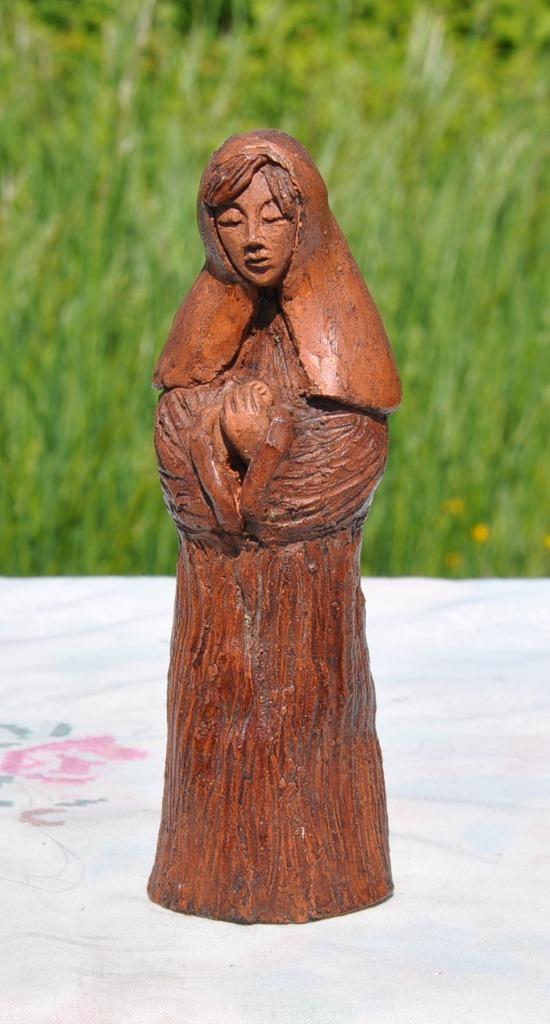 statue en terre cuite, Antiquités & Art, Enlèvement ou Envoi