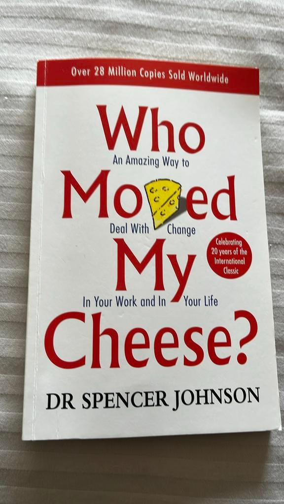 Who moved my cheese?, Ophalen of Verzenden, Zo goed als nieuw