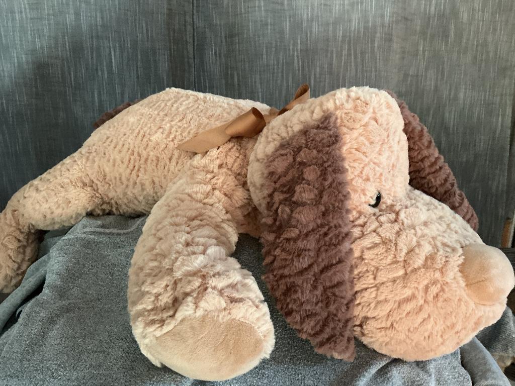 Hele grote knuffel hond 8€, Ophalen of Verzenden, Zo goed als nieuw, Hond