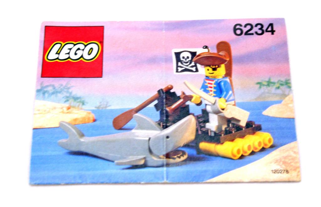 LEGO Piraten Pirates 6234 Renegade's Raft, Enlèvement ou Envoi, Comme neuf, Ensemble complet, Lego