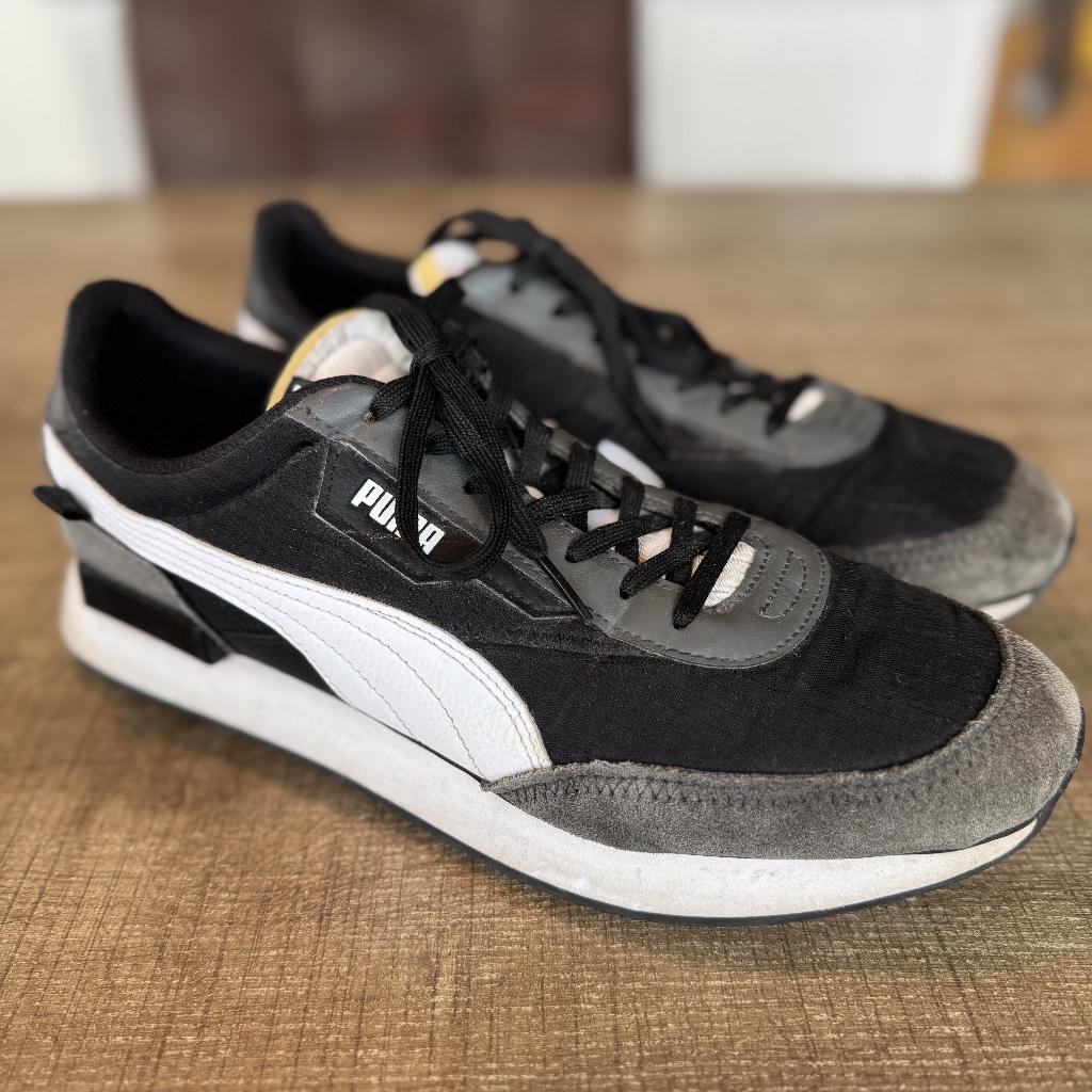 Puma sneaker: Future Rider Play On - maat 44 2/3, Puma, Zwart, Ophalen of Verzenden, Zo goed als nieuw