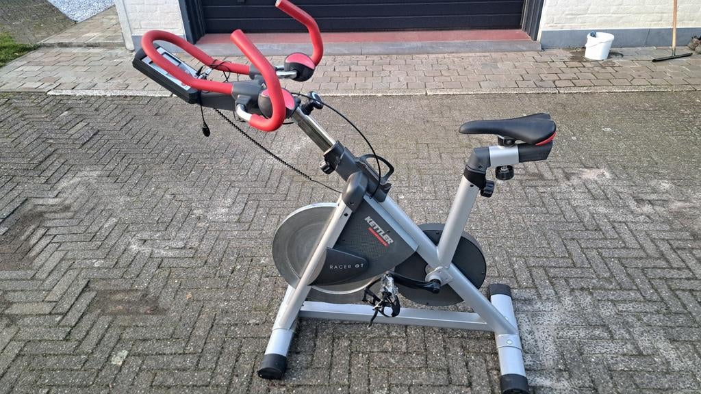 Hometrainer Kettler Racer GT, Sport en Fitness, Ophalen, Gebruikt, Aluminium, Benen