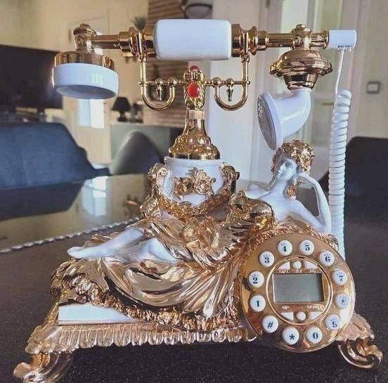 Téléphone de luxe antique européen, Enlèvement ou Envoi, Neuf