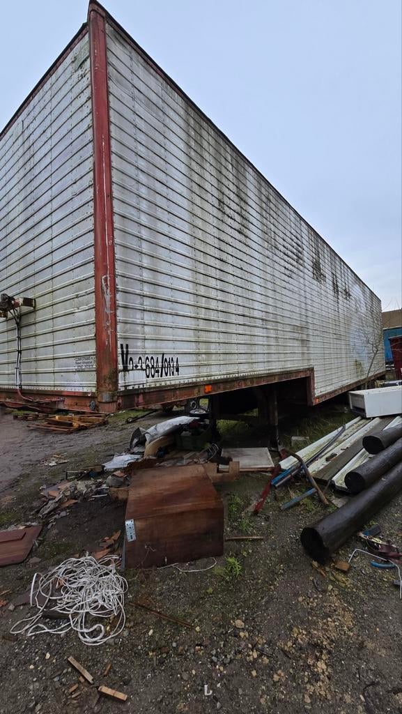 Remorque à boîte fermée Stas, Enlèvement ou Envoi