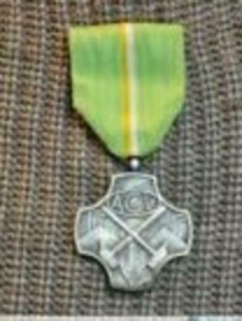 medaille syndicale ACV, Ophalen of Verzenden, Gebruikt