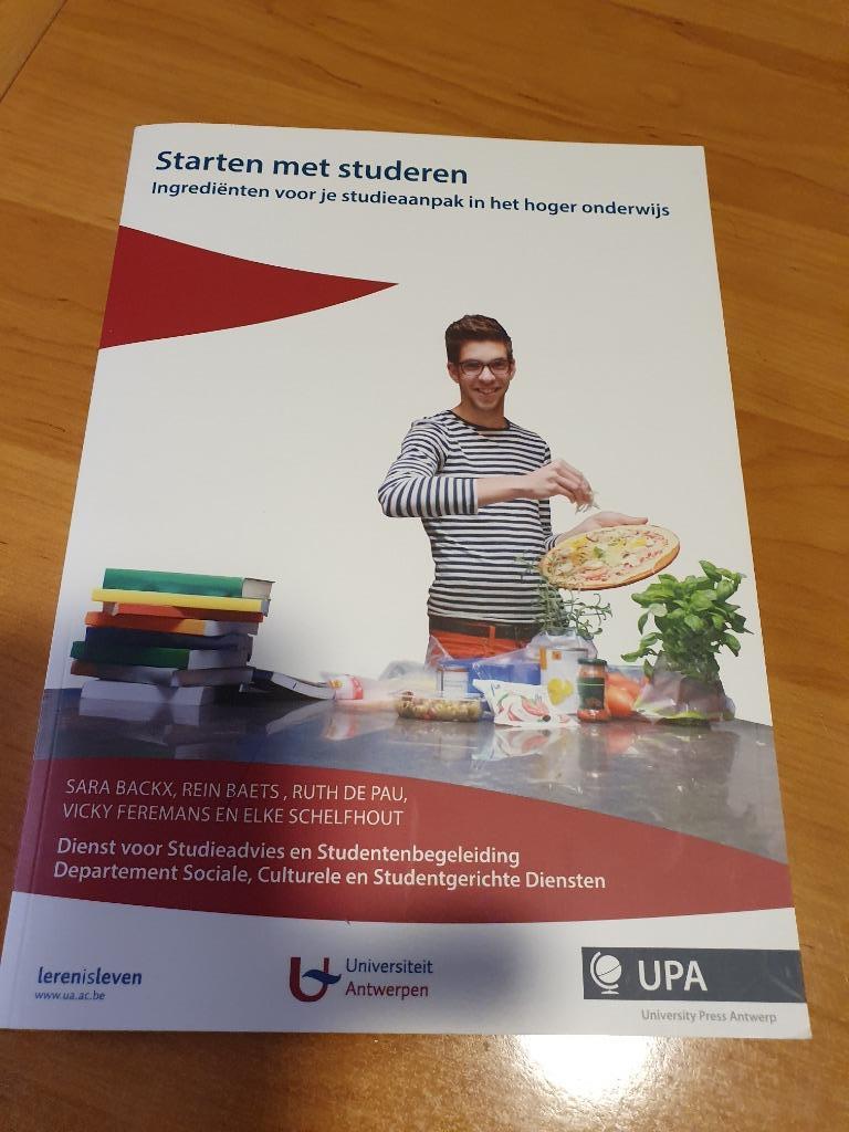 Starten met studeren ingrediënten voor je studieaanpak in he, Ophalen of Verzenden, Nieuw, Hoger Onderwijs