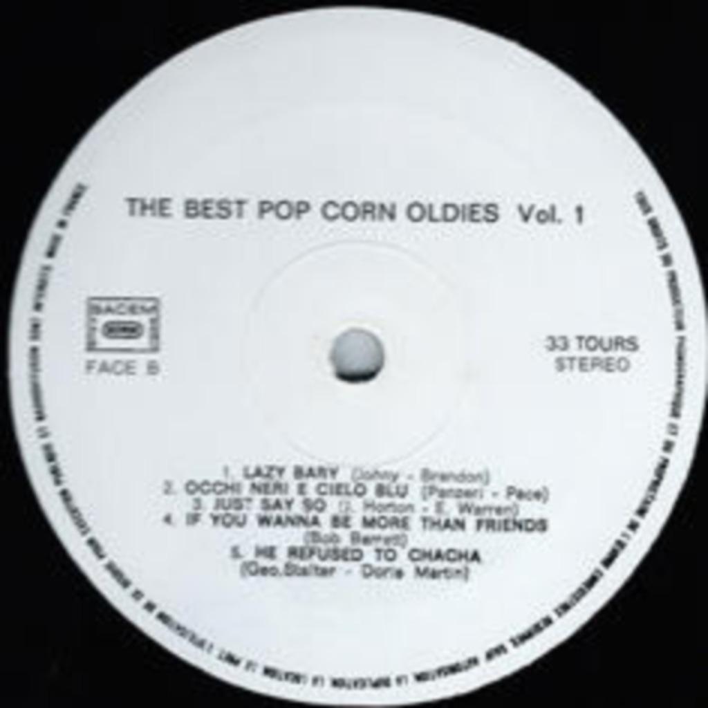 The Best Pop Corn Oldies Vol. 1 - Popcorn Lp, Enlèvement ou Envoi, Comme neuf, 12 pouces, Soul, Nu Soul ou Neo Soul