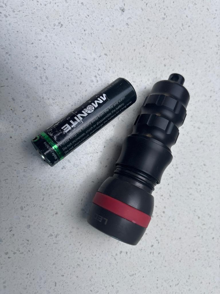 Video duiklamp, Watersport en Boten, Ophalen, Zo goed als nieuw, Duikpak