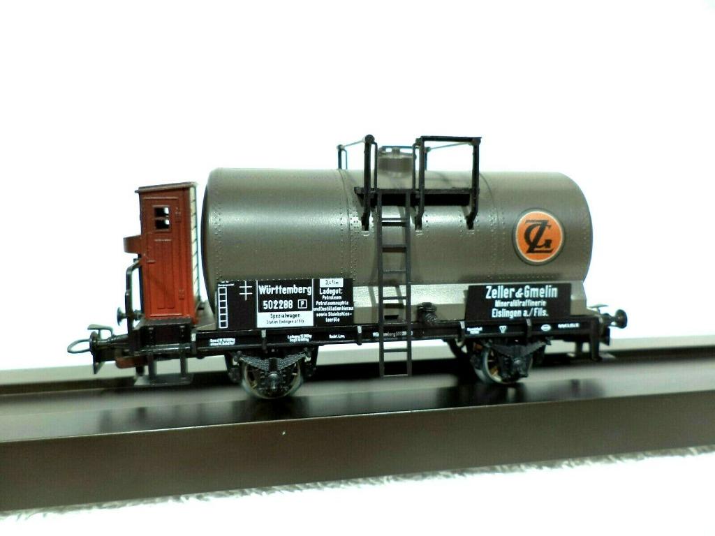 4674 MARKLIN HO—Württemberger, wagon-citerne « Zeller&Gmelin, Hobby & Loisirs créatifs, Trains miniatures | HO, Comme neuf, Wagon