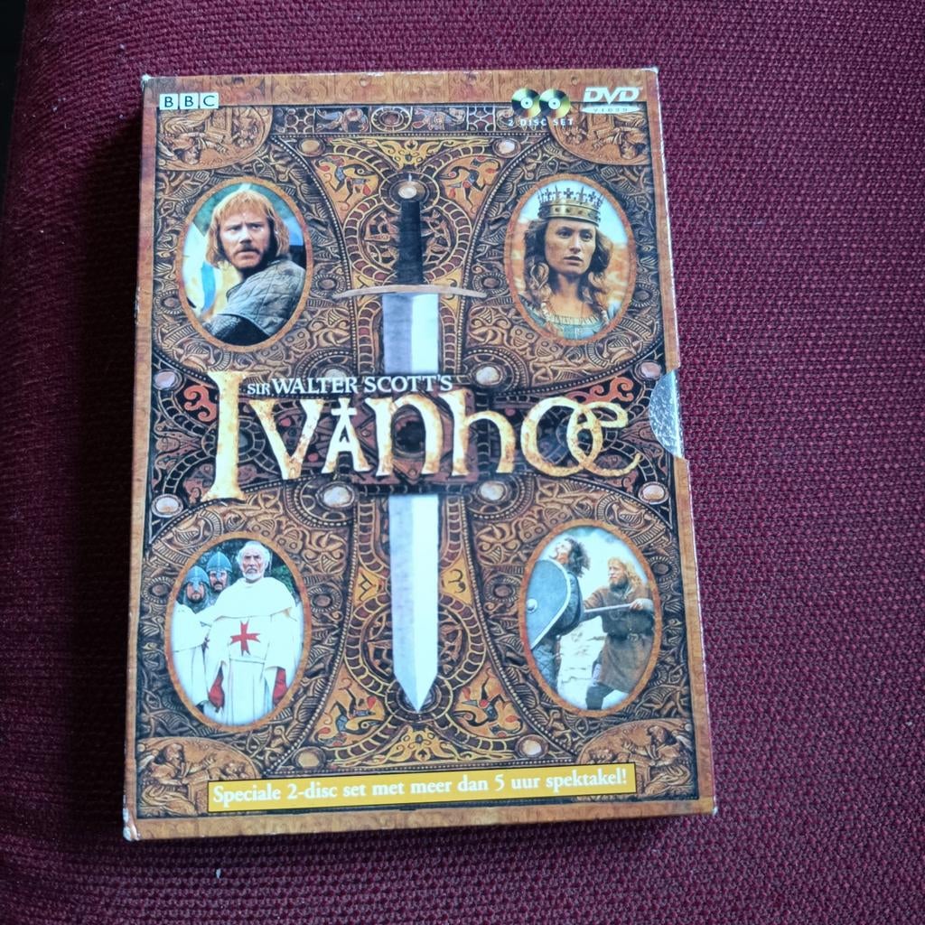 2 dvd ivanhoe, Ophalen of Verzenden