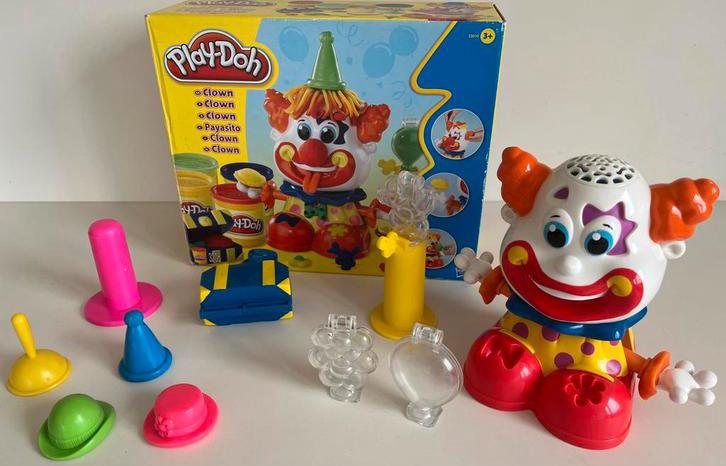 Play-Doh Clown met bijhorende doos, Enfants & Bébés, Jouets | Éducatifs & Créatifs, Utilisé, Enlèvement ou Envoi