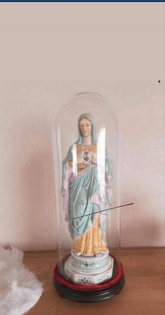 Mariabeeld zonder stolp, Ophalen
